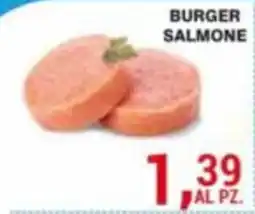 Supermercati Spesa Mia Burger salmone offerta