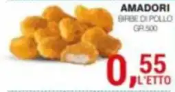 Supermercati Spesa Mia Amadori birbe di pollo offerta
