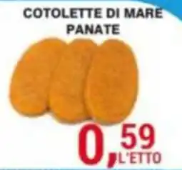 Supermercati Spesa Mia Cotolette di mare panate offerta