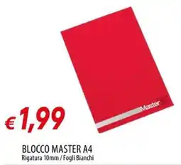 Galassia Blocco Master A4 offerta