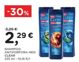 Orvea Shampoo antiforfora men clear offerta