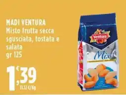 Rossotono Carrefour Misto frutta secca Ventura offerta