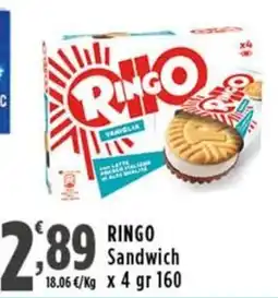 Rossotono Carrefour Ringo Sandwich offerta