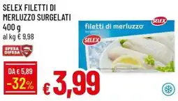 IperFamila Filetti di merluzzo Selex offerta