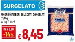 IperFamila Gamberi sgusciati Unopiù offerta