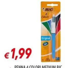 Galassia Penna 4 Colori Medium Bic offerta