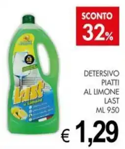 PrestoFresco Detersivo piatti al limone Last offerta