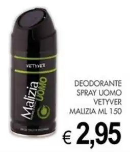 PrestoFresco Malizia Uomo Vetyver offerta