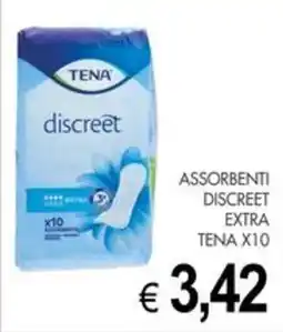 PrestoFresco Assorbenti discreet extra Tena offerta