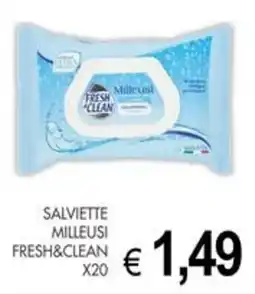PrestoFresco Salviette milleusi fresh&clean offerta