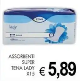 PrestoFresco Assorbenti super Tena lady offerta