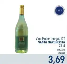 Talento Professional Store Vino Muller thurgau IGT Santa Margherita offerta