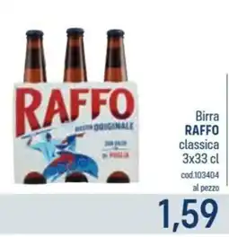 Talento Professional Store Raffo Birra Classica offerta