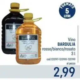Talento Professional Store Bardulia Vino offerta