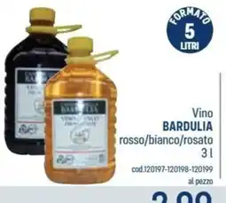 Talento Professional Store Vino Bardulia offerta
