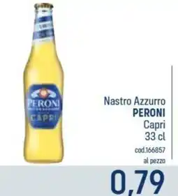 Talento Professional Store Nastro Azzurro Peroni Capri offerta