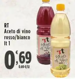 Rossotono Carrefour Aceto di vino rosso/bianco offerta