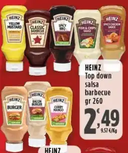 Rossotono Carrefour Heinz top down salsa barbecue offerta