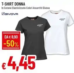 IperFamila T-shirt donna Givova offerta
