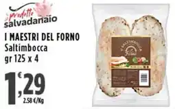 Rossotono Carrefour I maestri del forno Saltimbocca offerta