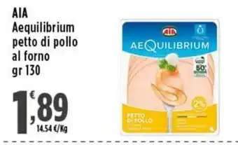 Rossotono Carrefour AIA Aequilibrium petto di pollo offerta