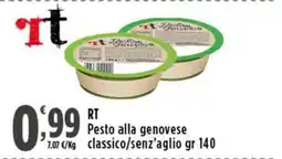 Rossotono Carrefour Pesto alla genovese classic offerta
