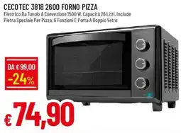 Galassia Forno pizza Cecotec offerta