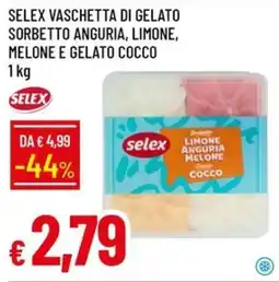 IperFamila Selex vaschetta di gelato offerta