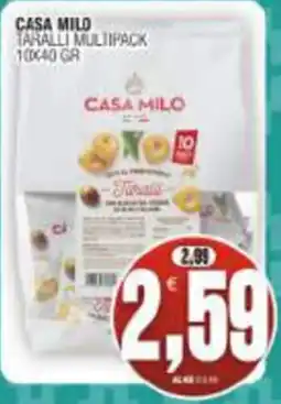 Vicino a te supermercati Taralli Casa Milo offerta