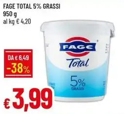 IperFamila Fage Total 5% Grassi offerta