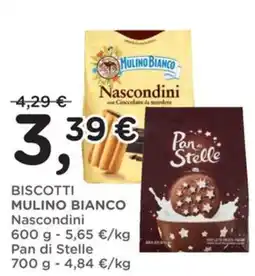 Orvea Biscotti Mulino Bianco Nascondini offerta