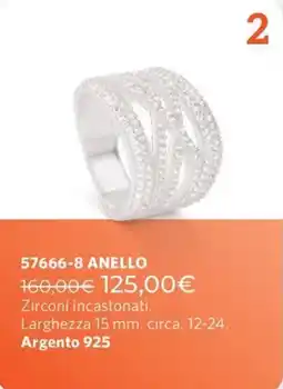 Cristian Lay Anello Argento 925 offerta