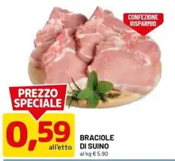 DPiù Braciole di suino offerta