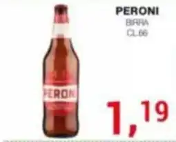 Supermercati Spesa Mia Peroni birra offerta