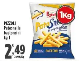 Rossotono Carrefour Pizzoli Patasnella bastoncini offerta
