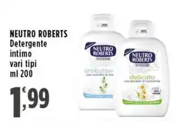 Rossotono Carrefour Neutro Roberts Detergente intimo offerta