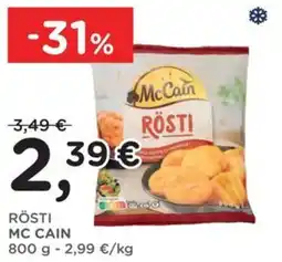 Orvea Rösti McCain offerta
