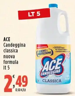 Rossotono Carrefour Ace candeggina classica offerta