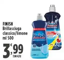 Rossotono Carrefour Finish Brillasciuga classico offerta