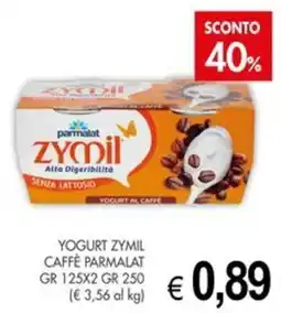 PrestoFresco Yogurt Zymil Caffé Parmalat offerta