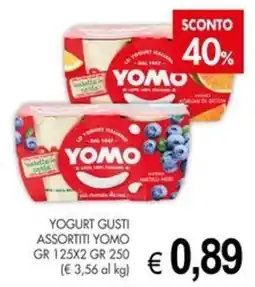 PrestoFresco Yogurt gusti assortiti Yomo offerta