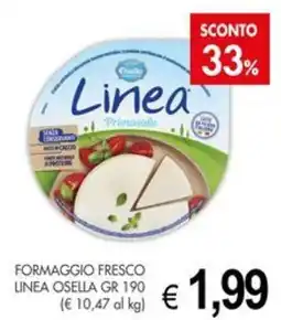 PrestoFresco Formaggio fresco Linea Osella offerta