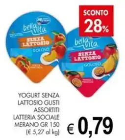 PrestoFresco Yogurt senza lattosio gusti assortiti offerta