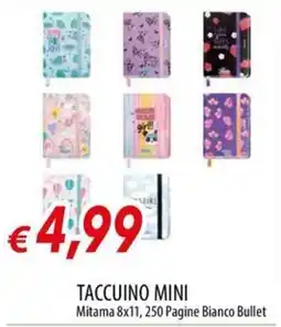 Galassia Taccuino Mini Mitama offerta