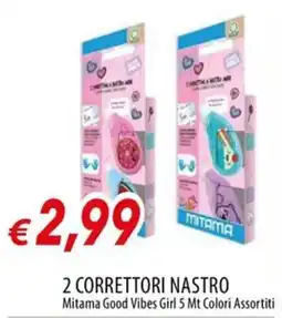 Galassia Correttori nastro Mitama Good Vibes Girl offerta