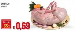 IperFamila Coniglio all'etto offerta