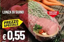 IperFamila Lonza di suino offerta