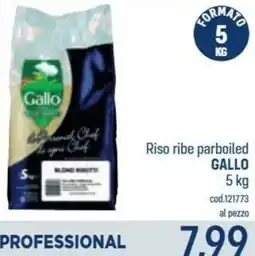 Talento Professional Store Riso ribe parboiled Gallo offerta