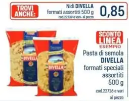 Talento Professional Store Pasta di semola DIVELLA offerta