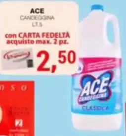 Supermercati Spesa Mia Ace candeggina classica offerta